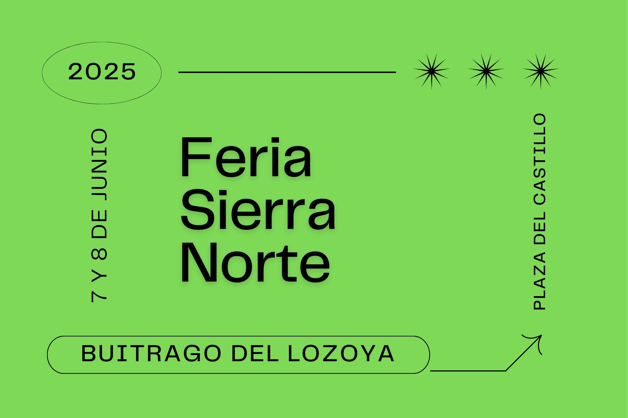 Feria Sierra Norte 2025 Buitrago del Lozoya