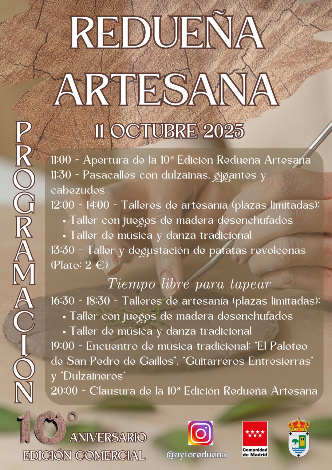 CARTEL PROGRAM REDUEÑA ARTESANA 2025
